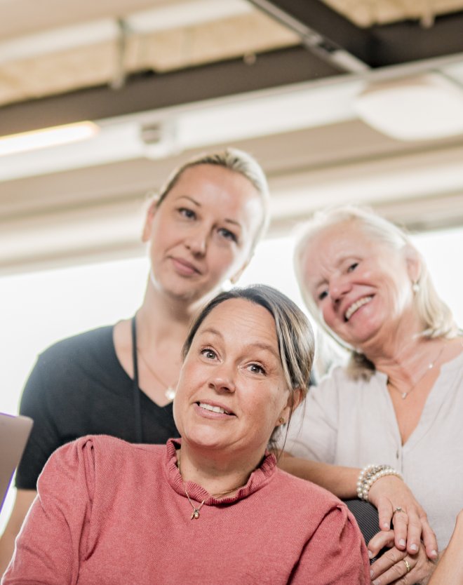 Bilde av alle ansatte i Medlearn